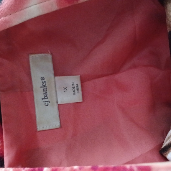 CJ Banks Cute Floral Jacket 1X - Picture 3 of 4